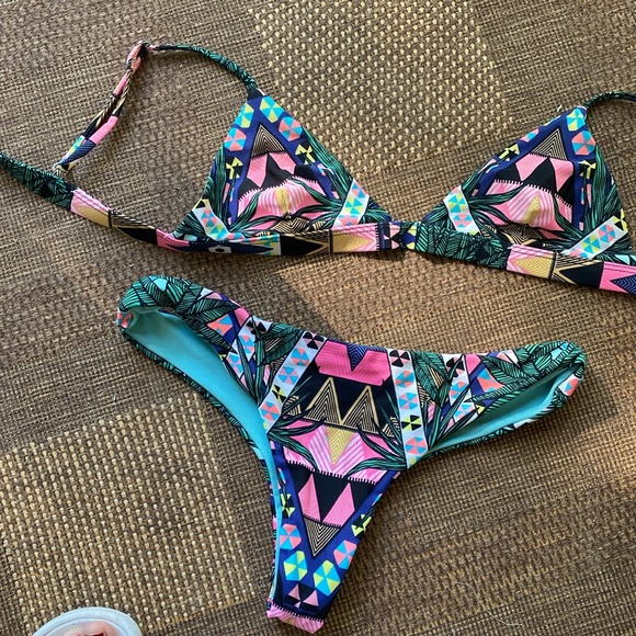 Mara Hoffman green Maristar bikini - Picture 7 of 7